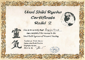 Reiki sertifikatas 2